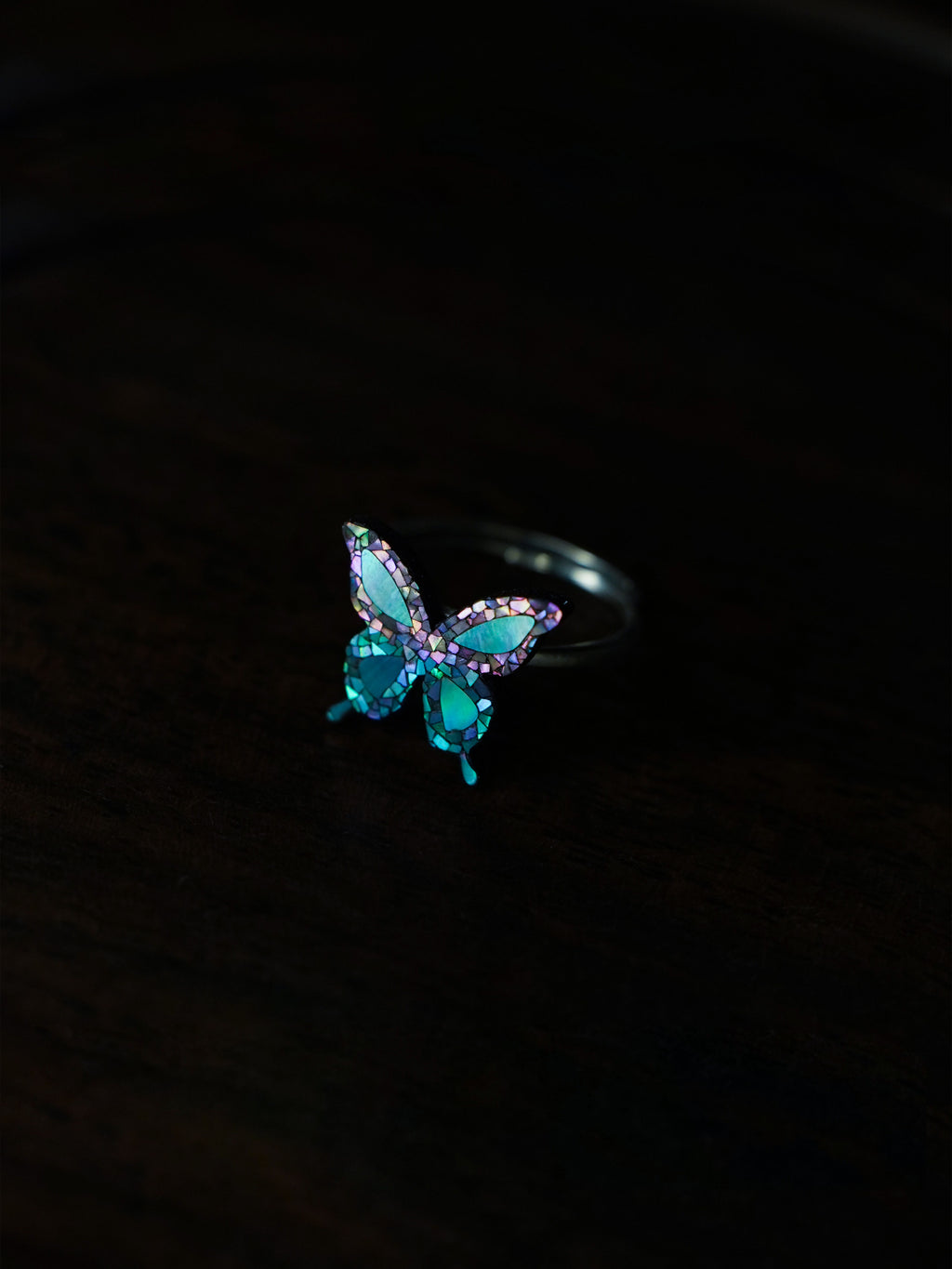 Moonlight Pendant Ring