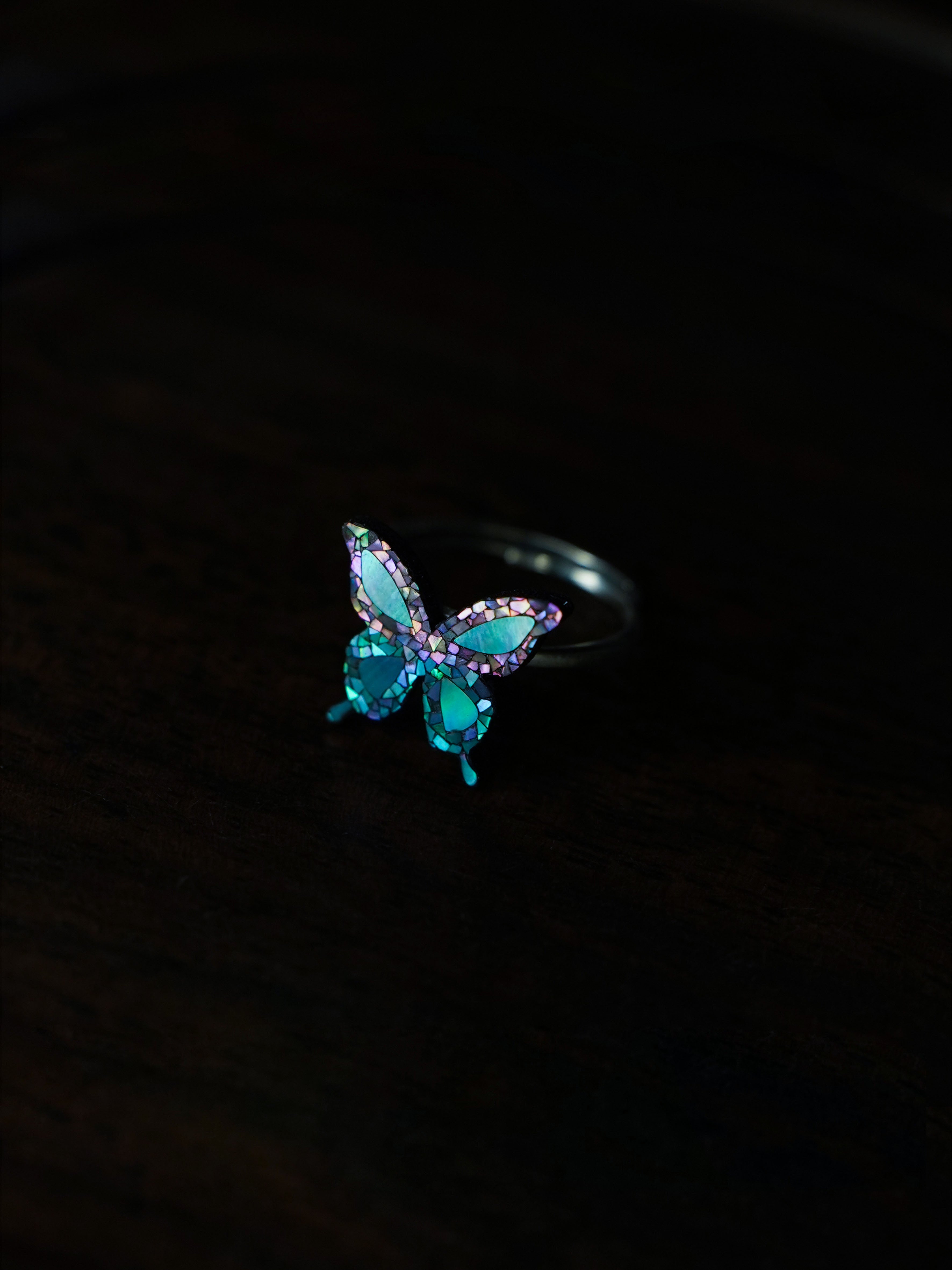 Moonlight Pendant Ring