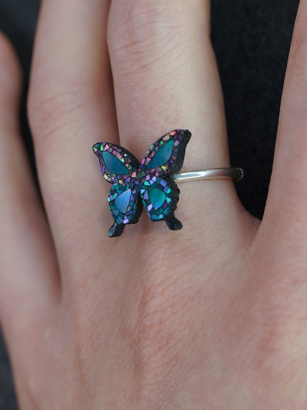 Moonlight Pendant Ring