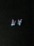 Moonlight Butterfly stud earrings