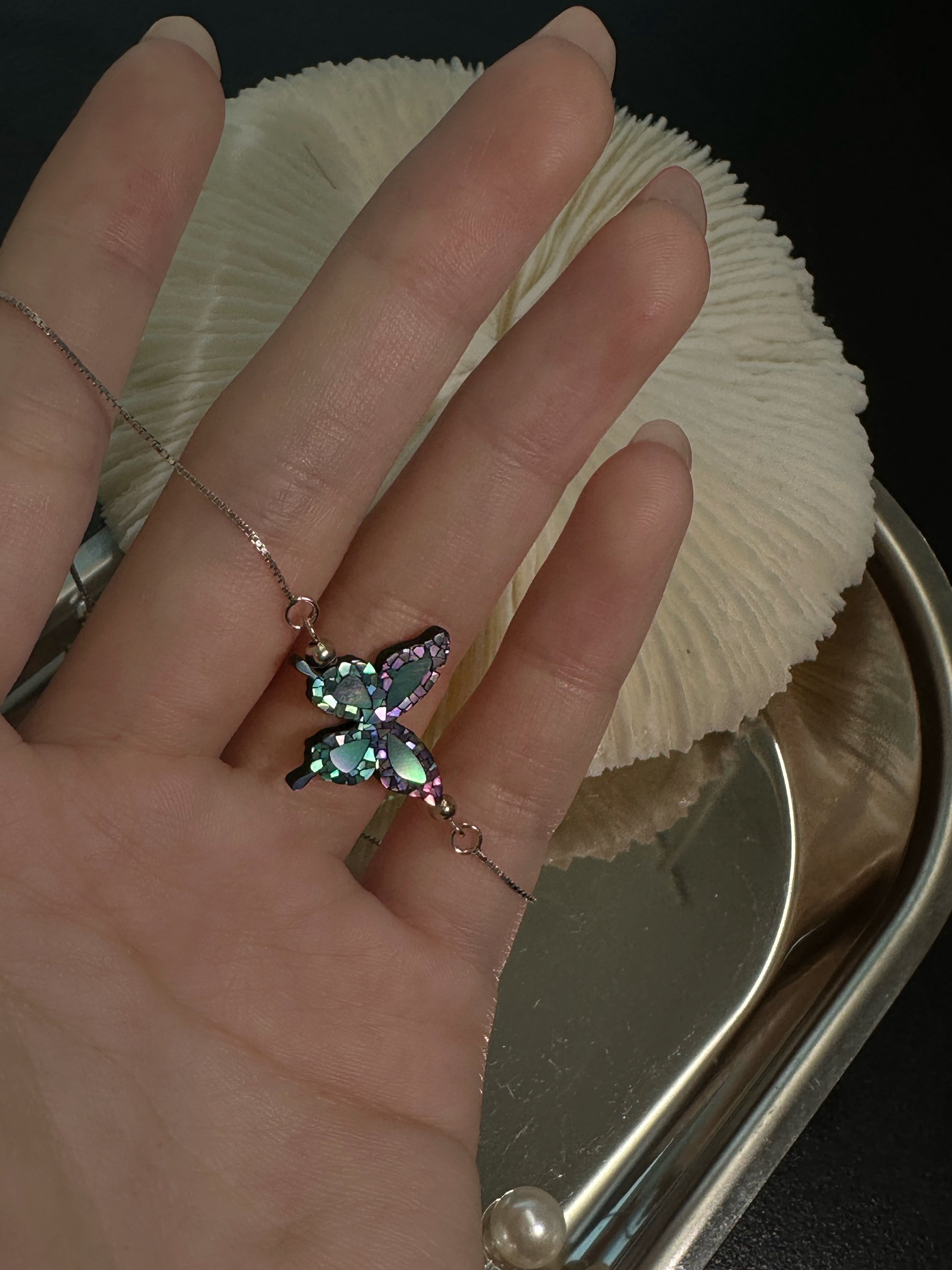 Moonlight Butterfly Bracelet