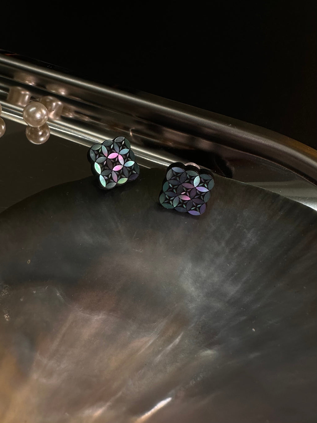 Lucky Fortune stud earrings